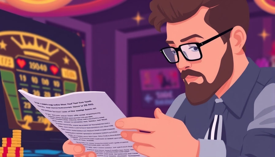 Player reviewing bonus terms and wagering requirements on casino site