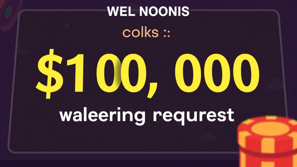 Online casino welcome bonus banner with wagering requirements in fine print.